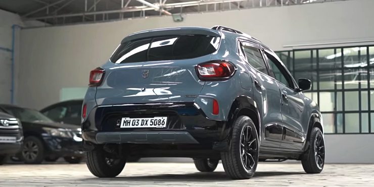 India’s first Renault Kwid painted in Sonic Grey: This is it! [Video]