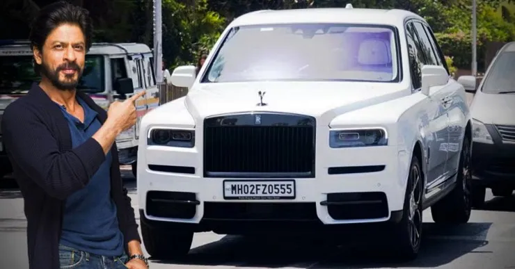 Shahrukh khan Rolls Royce Cullinan black badge