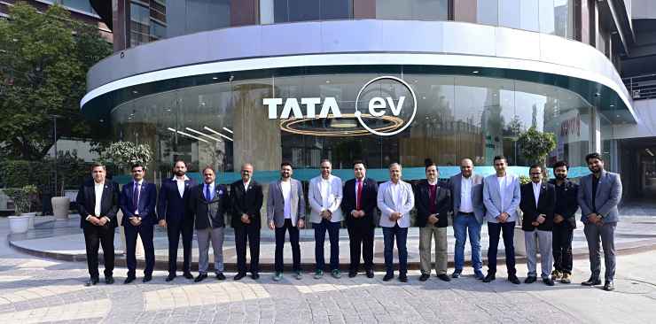 Tata Motors গুরুগ্রামে নতুন TATA.ev বৈদ্যুতিক-শুধু গাড়ির শোরুম চালু করেছে