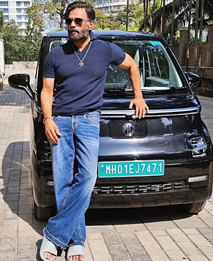 sunil shetty mg comet ev