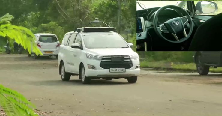 Kerala entrepreneur builds and tests driverless Toyota Innova Crysta powered by AI [Video]