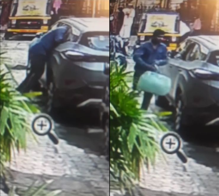 Thief effortlessly breaks Tata Harrier window and escapes with bag: Caught on CCTV