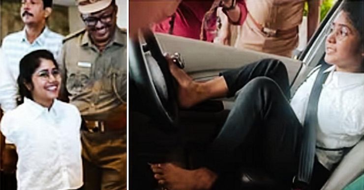 Người phụ nữ Kerala không có tay lấy được bằng lái xe sau 5 năm nỗ lực [Video]