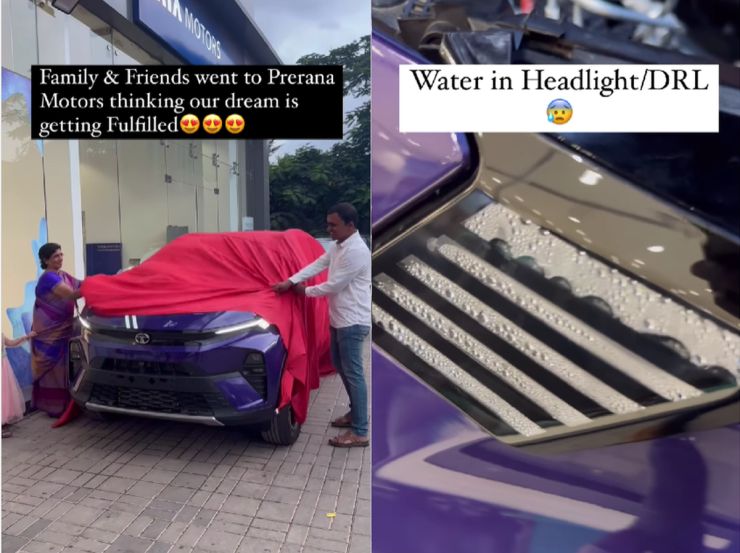 Brand new Tata Nexon Facelift has water in headlamp: Owner refuses to take delivery [Video]