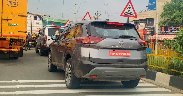 Nissan X-Trail SUV spied in India ahead of launch