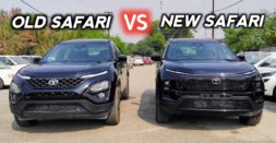 Tata Safari Facelift vs Old Safari compared side-by-side [Video]