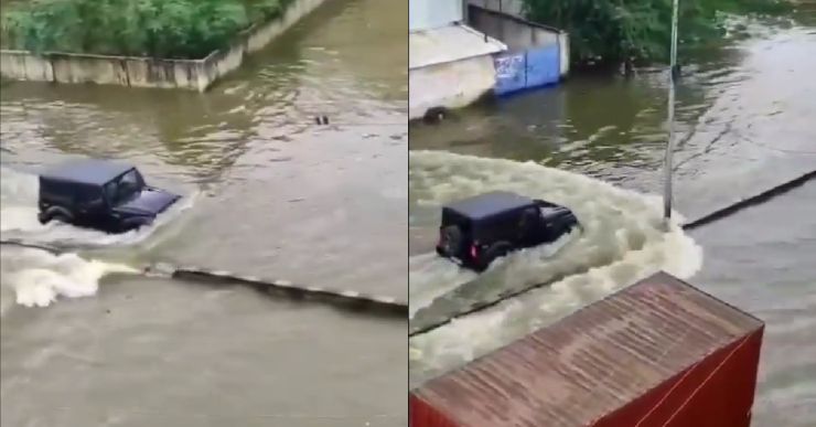 Anand Mahindra calls Thar wading through Chennai flood ‘an amphibious’ creature [Video]
