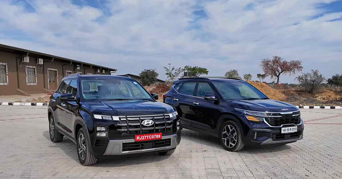 Hyundai Creta vs Kia Seltos Mid Sized SUVs A Detailed Comparison of