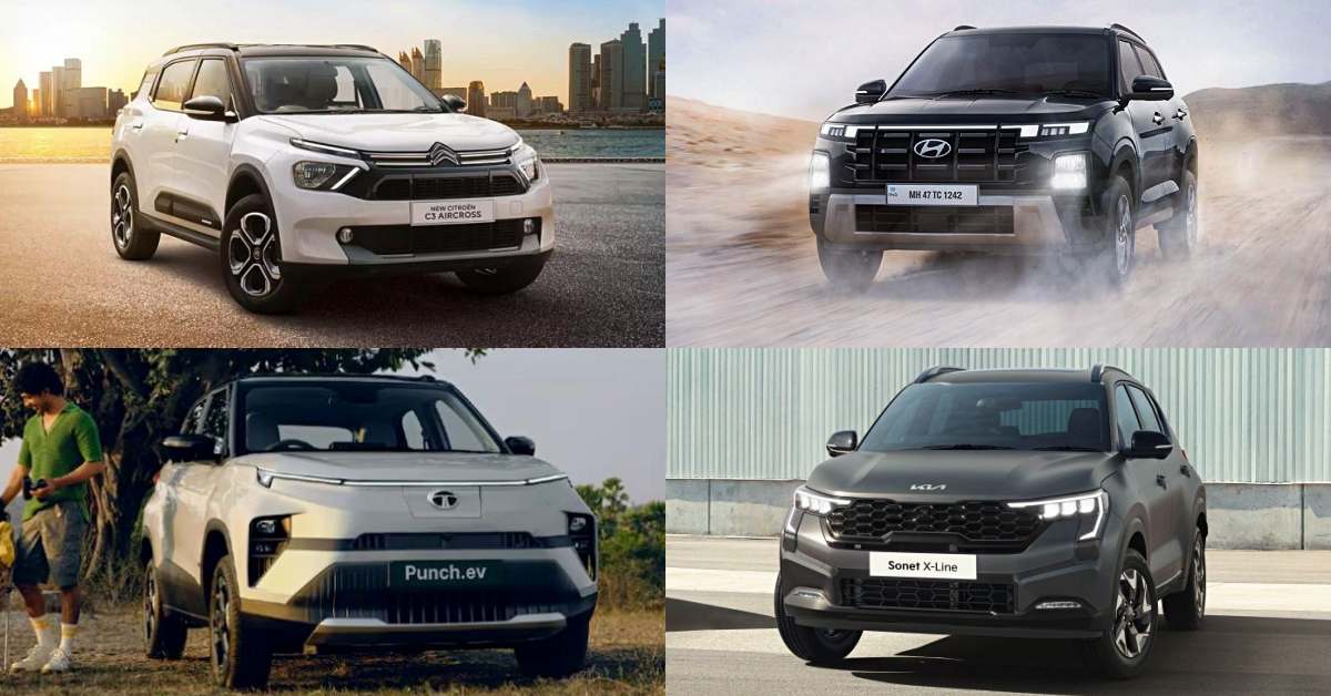 New Car Launches in January 2024 Kia Hyundai Creta, Citroen C3