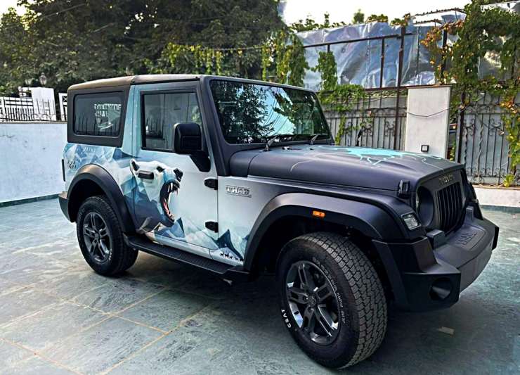 Mahindra Thar wrapped in “Game of Thrones” theme looks unique [Video]