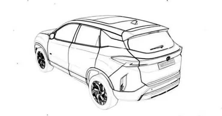 Upcoming Tata Harrier EV design leaked before official launch