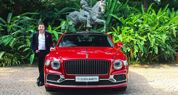 Billionaire Yohan Poonawalla Gifts 80-year Old Dad Bentley Flying Spur Worth Rs. 7 Crore