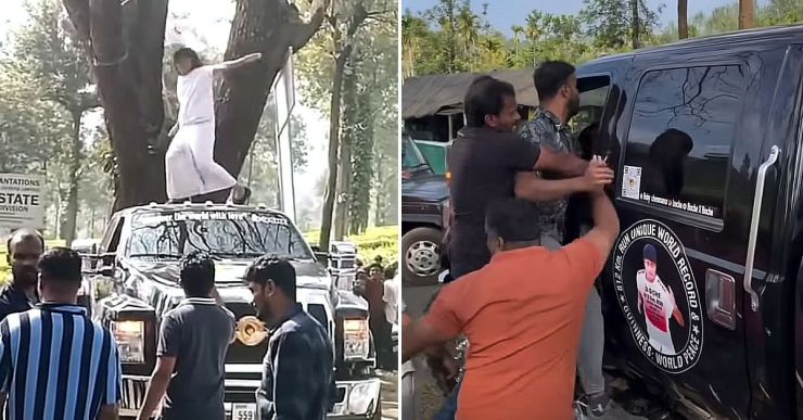 Millionaire Boby Chemmanur’s Ford F650 Blocks Road: Angry Public Vandalize Vehicle [Video]