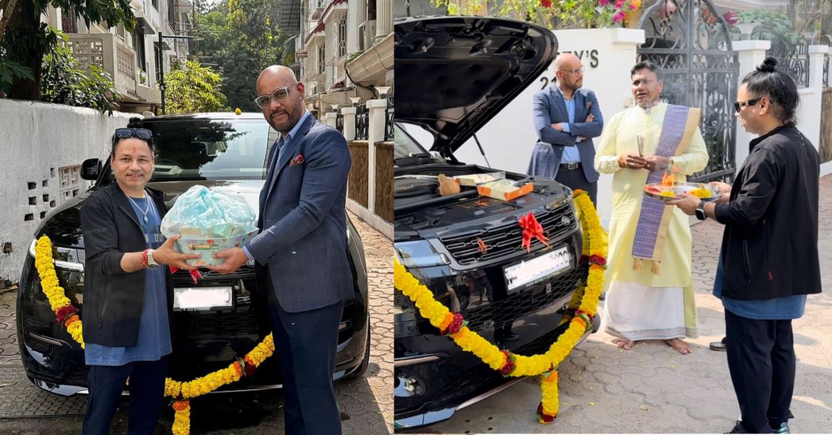 Kailash Kher's Range Rover Sport