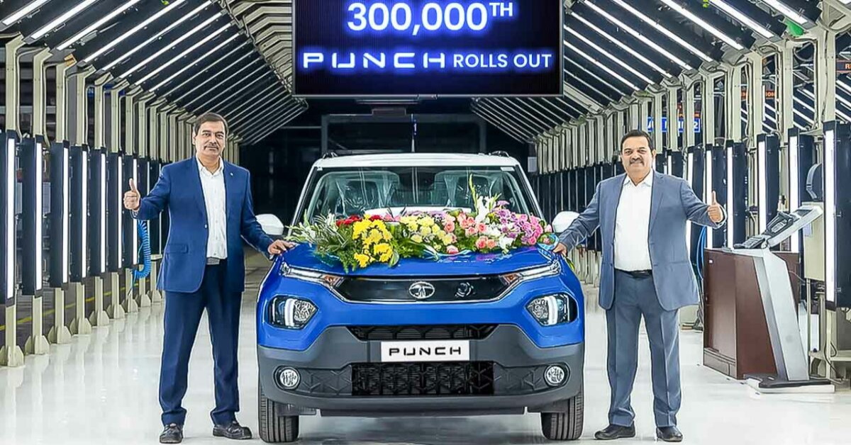 Tata Punch Micro SUV: Reaches 3 Lakh Production Milestone in Just 2 ...