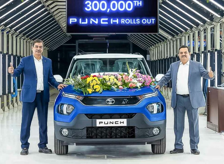 tata punch 3 lakh production