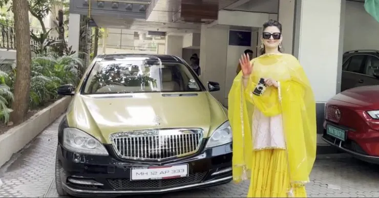 Bollywood Actress Urvashi Rautela’s Maybach is Actually a Modified Mercedes Benz S-Class [Video]