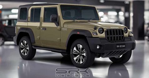 Upcoming 2025 Mahindra Thar Armada 5 Door 4X4 SUV: What It Could Look ...