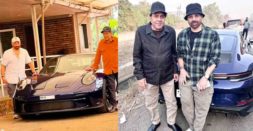Sunny Deol Goes On A Road Trip With Dad Dharmendra In His Newest Porsche 911 GT3 Touring Sportscar