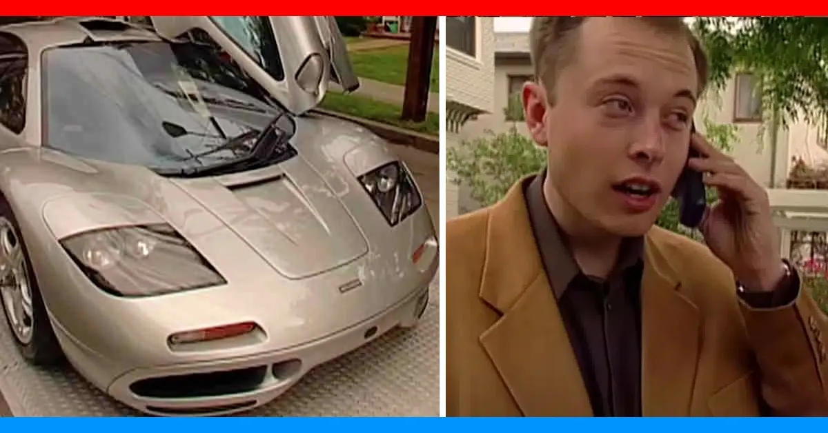 Rare Video: Young Elon Musk Taking Delivery Of Rs. 16 Crore Mclaren F1  Hypercar