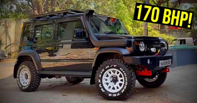 India's First Supercharged Maruti Suzuki Jimny 4x4 SUV Makes A Lot More ...