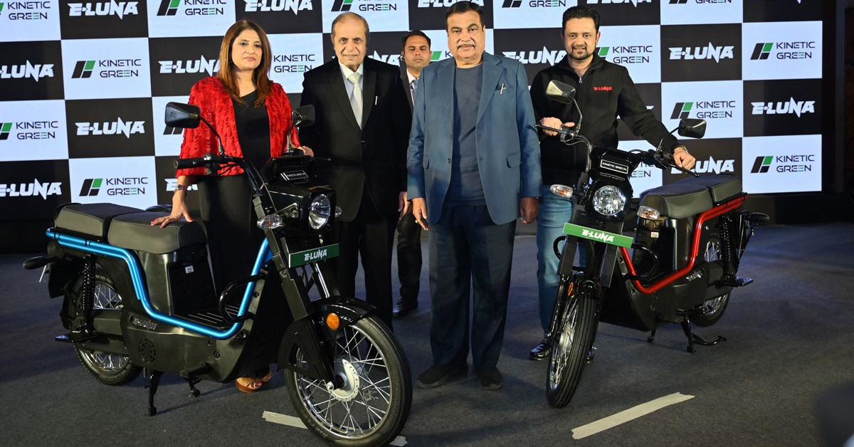 Nitin Gadkari: From Kinetic Luna to Electric SUVs - A Journey of ...