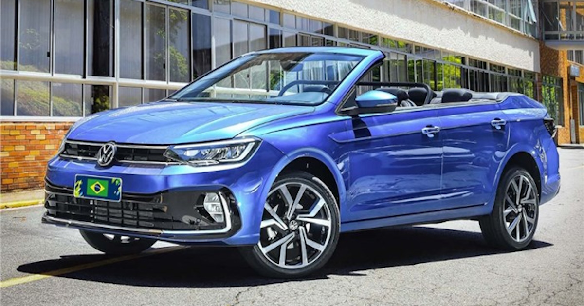 Volkswagen Reveals Unique Virtus Convertible in Brazil with Special ...