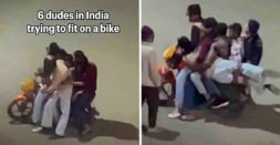 Foreigner stunned after seeing 6 people on a single motorcycle in India [Video]