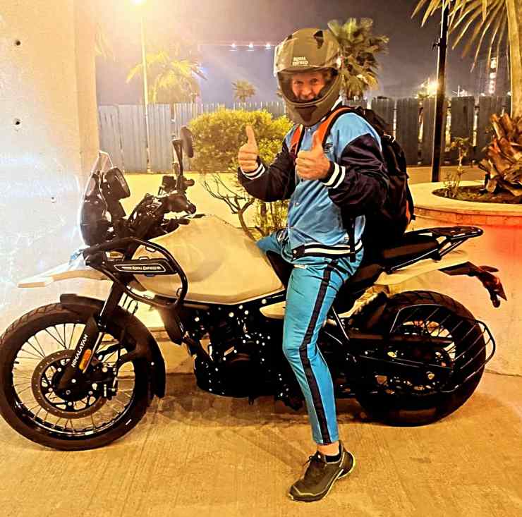 Jonty Rhodes Royal Enfield Himalayan