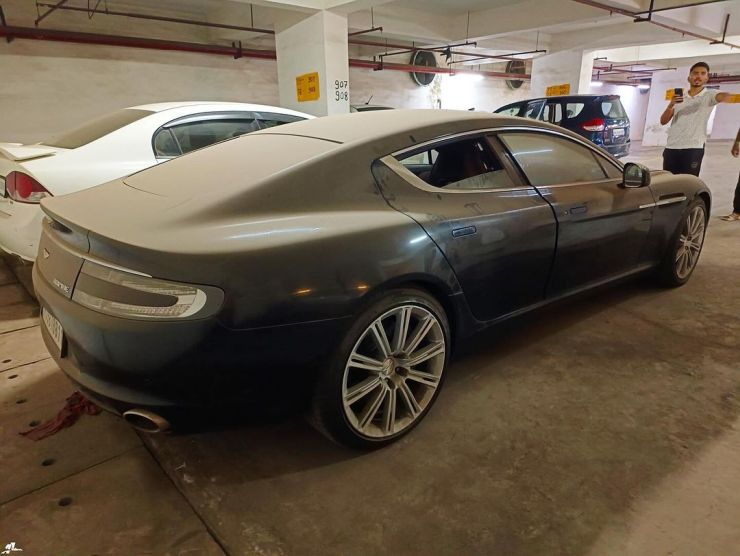 Abandoned Aston Martine Rapide