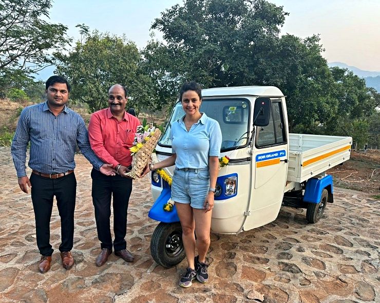 Gul Panag's electric auto