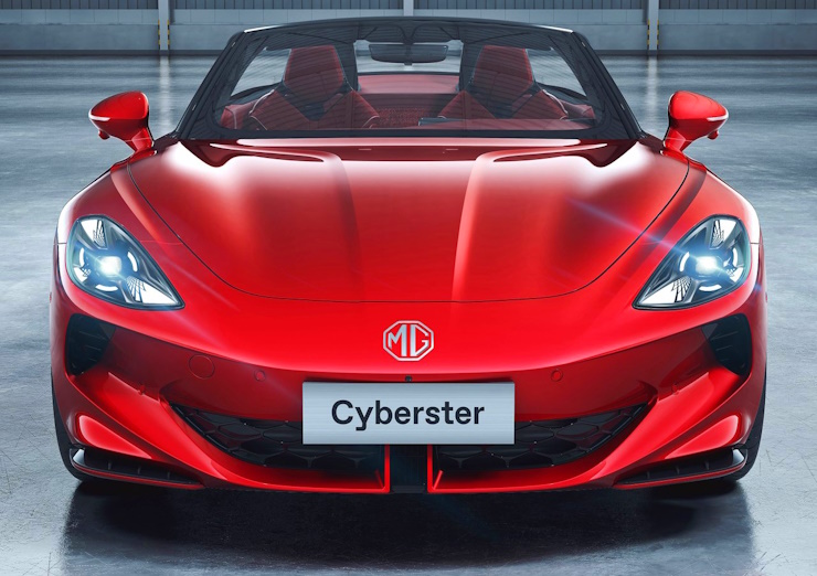 mg cyberster electric sportscar 4