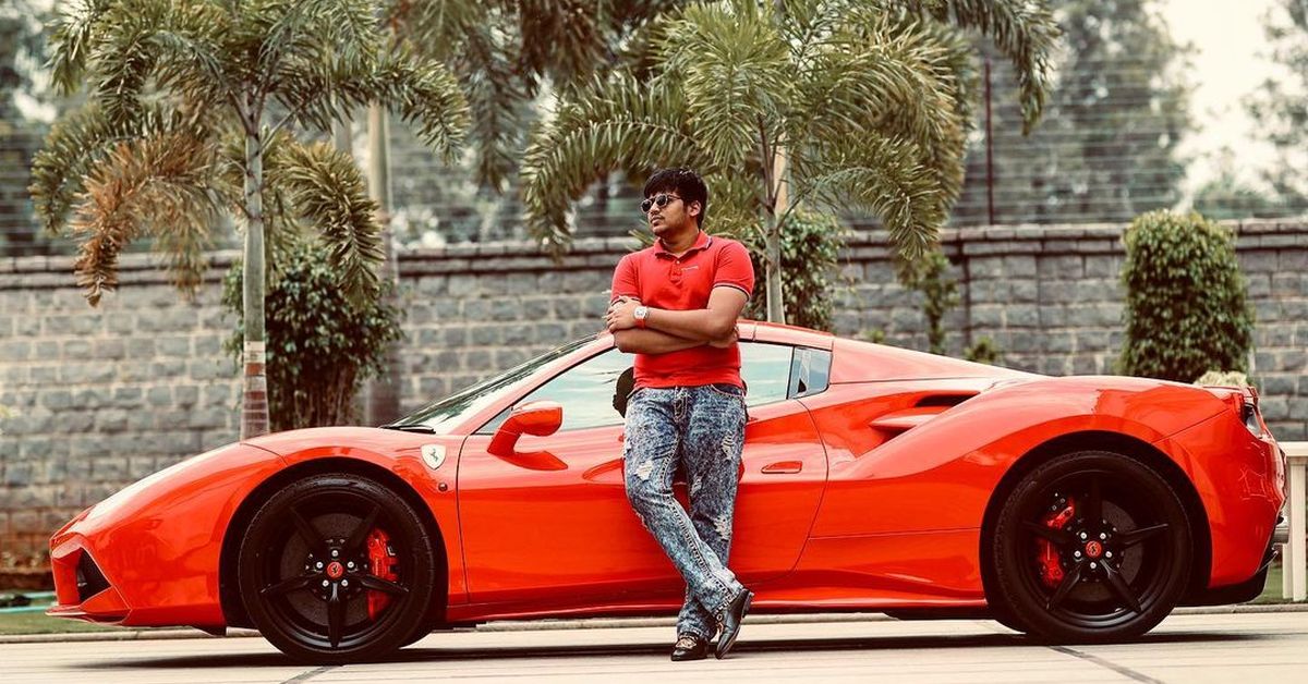 Rohit Myalappally's Ferrari