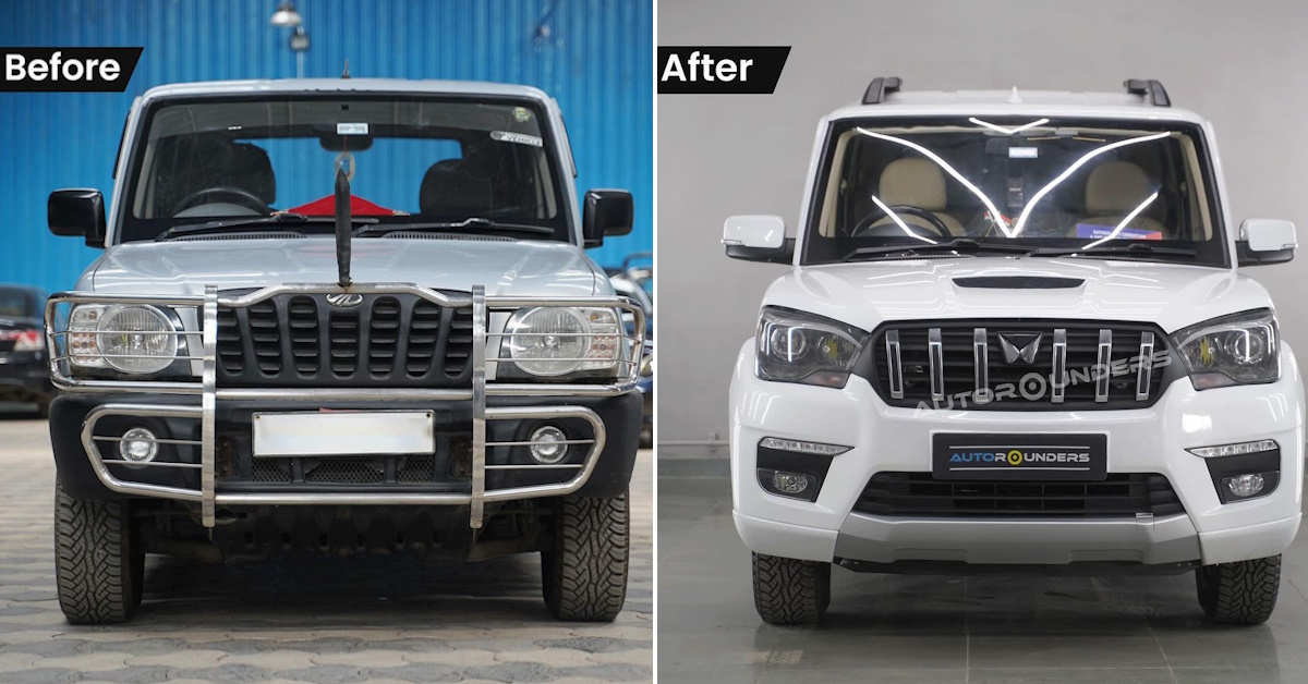 Transforming a 22 Year-Old Mahindra Scorpio SUV into the Latest Scorpio ...