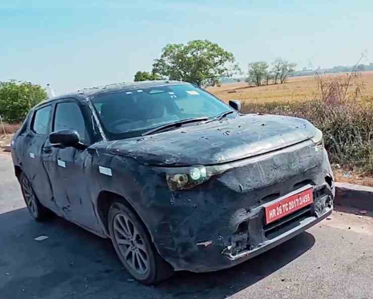 2024 Maruti Suzuki eVX exterior spy shot