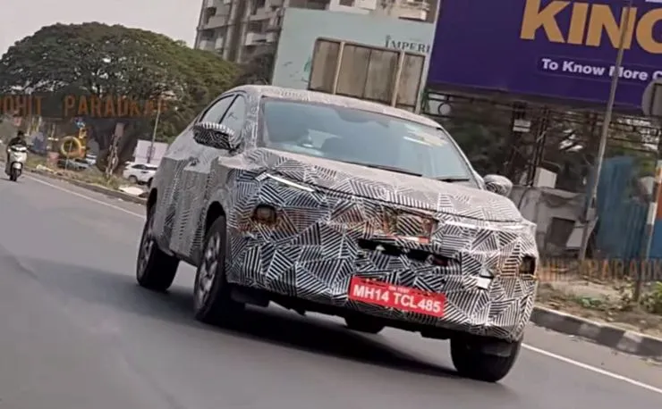 Upcoming Tata Currv Coupe SUV Spied On Video: Launch