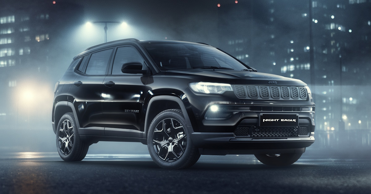 Jeep Compass Night Eagle: Limited Edition with All-Black Theme at Rs ...