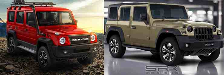 Just-Launched Force Gurkha Vs Mahindra Thar: A Comparison