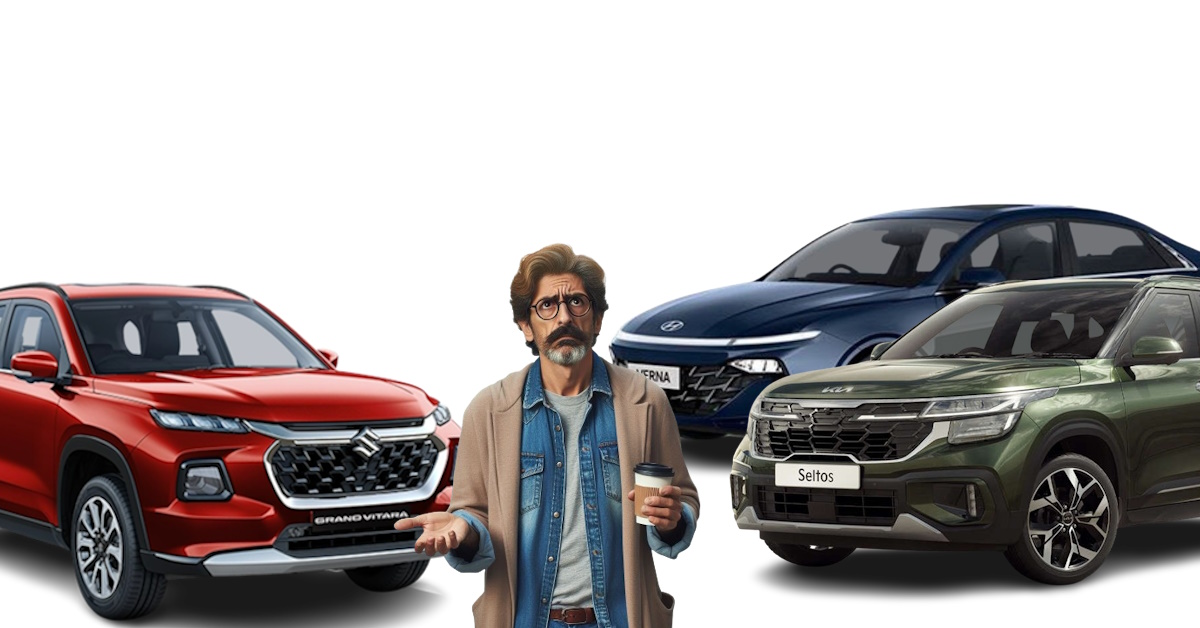 Maruti Suzuki Grand Vitara vs Hyundai Verna vs Kia Seltos 2023 ...