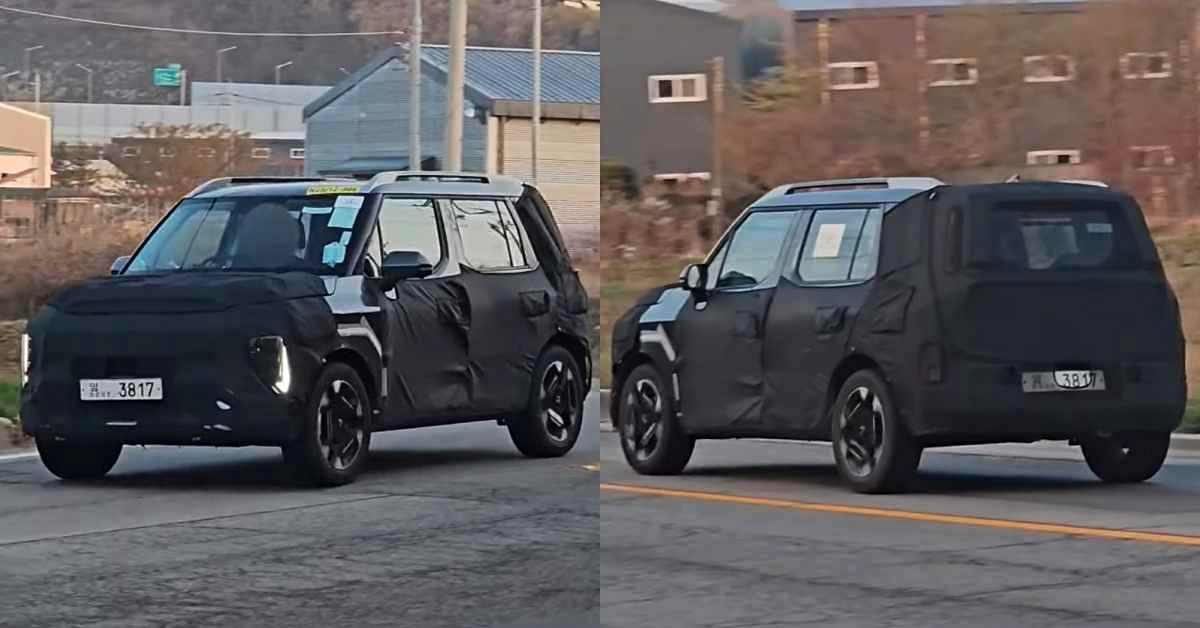 Kia Clavis (EV2) Electric SUV Spied Testing for 1st time [Video] | Cartoq