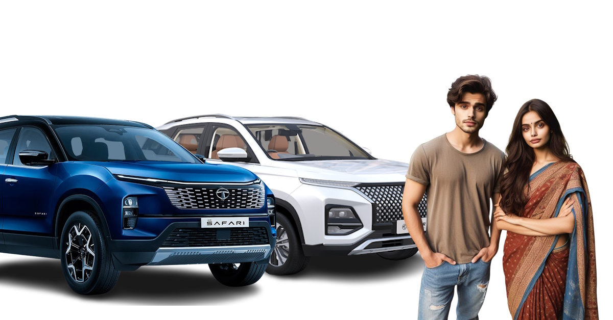 MG Hector Plus vs Tata Safari 2023 for family buyers