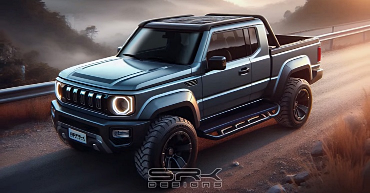 Maruti Suzuki Jimny pickup concept SRK