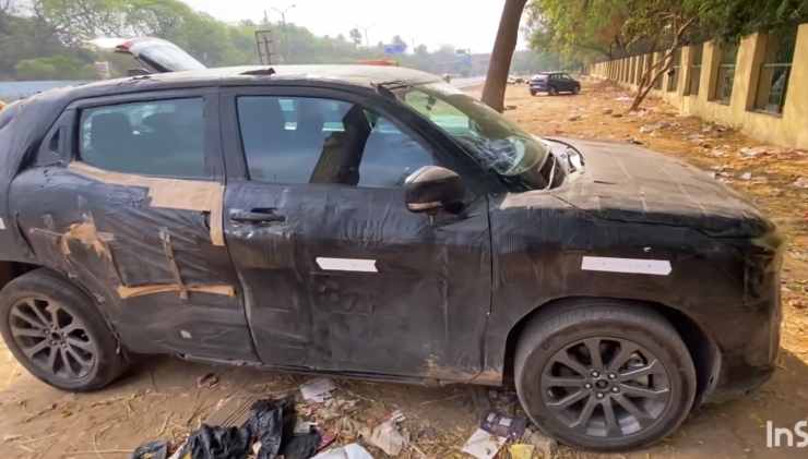 Maruti Suzuki evx side profile