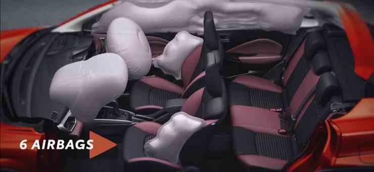 Toyota Urban Cruiser airbags