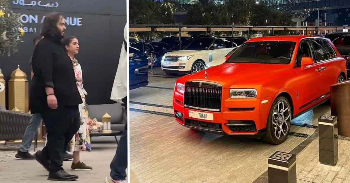 Anant Ambani Seen At Dubai In Rolls Royce Cullinan Black Badge, With 20 ...