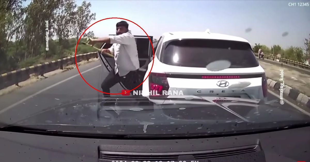 Hyundai Creta Road Rage Incident: Shocking Dashcam Video