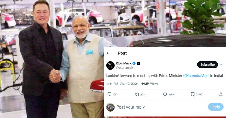 Elon Musk To Visit India And Meet Modi: Reliance, Tesla In Talks For Electric Car Factory