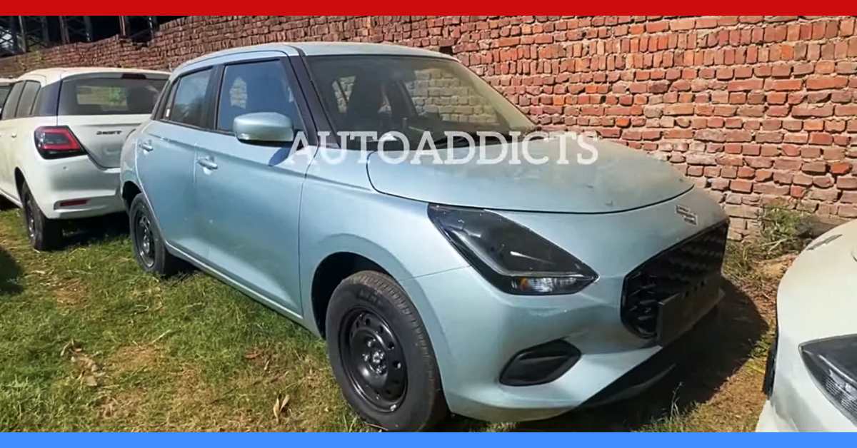 2024 AllNew Maruti Swift VXI Trim In A Walkaround Video