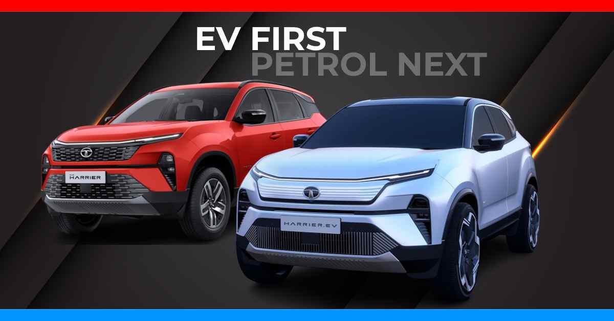 Harrier EV and petrol launch timelines