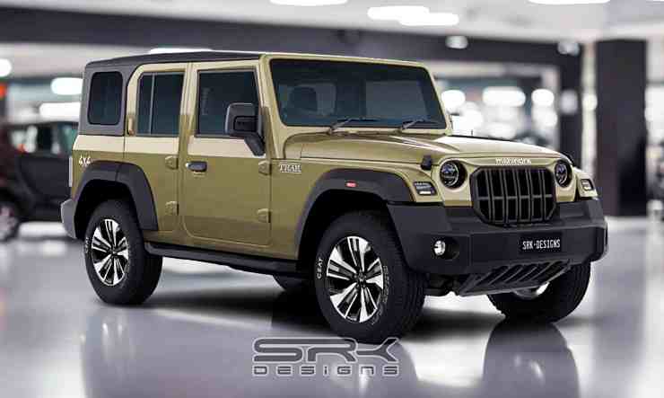 2024 Mahindra THAR 5-Door: Features, Expected Prices REVEALED